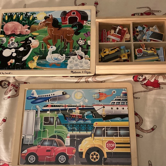 Melissa & Doug Other - 6 Melissa & Doug Puzzles